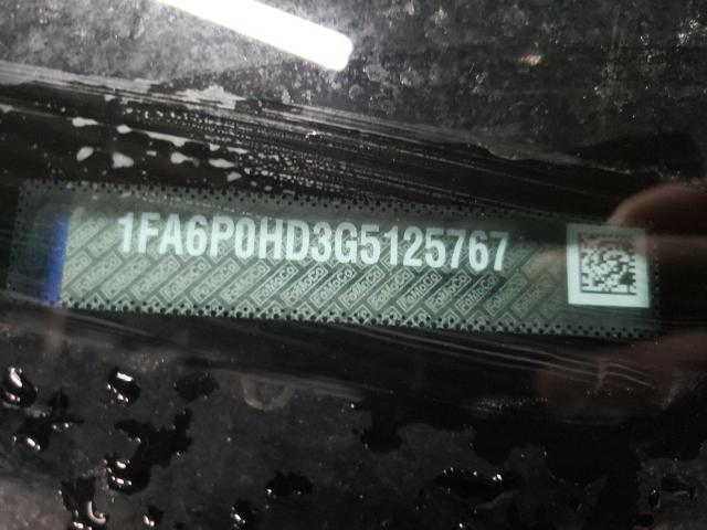 2016 FORD FUSION SE - 1FA6P0HD3G5125767