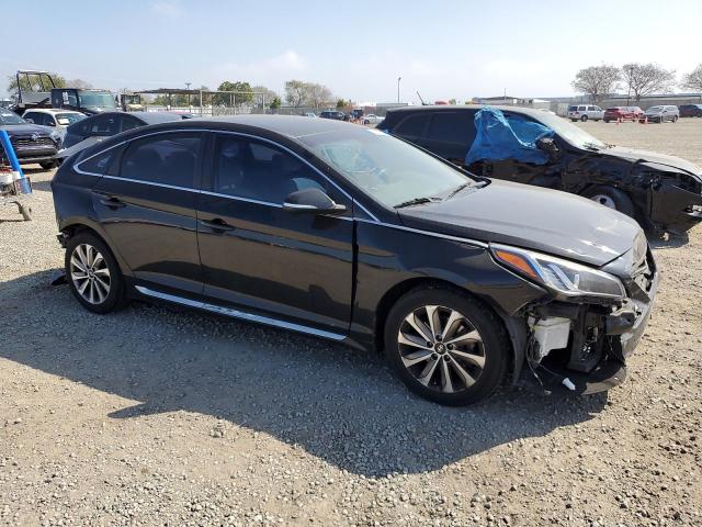 Vin: 5npe34af4gh268960, lot: 50345825, hyundai sonata sport 20164