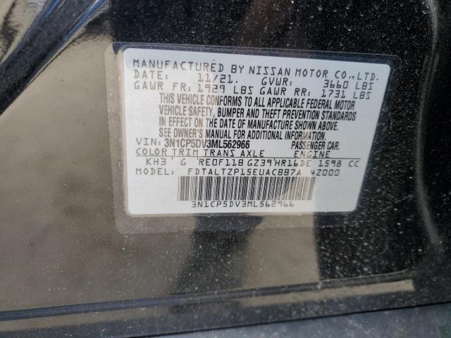 2021 NISSAN KICKS SR - 3N1CP5DV3ML562966
