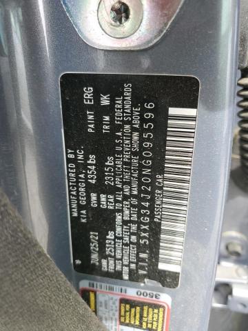2022 KIA K5 EX - 5XXG34J20NG095596
