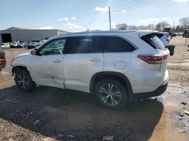 Vin: 5tdjkrfh1gs335646, lot: 50180385, toyota highlander xle 20162
