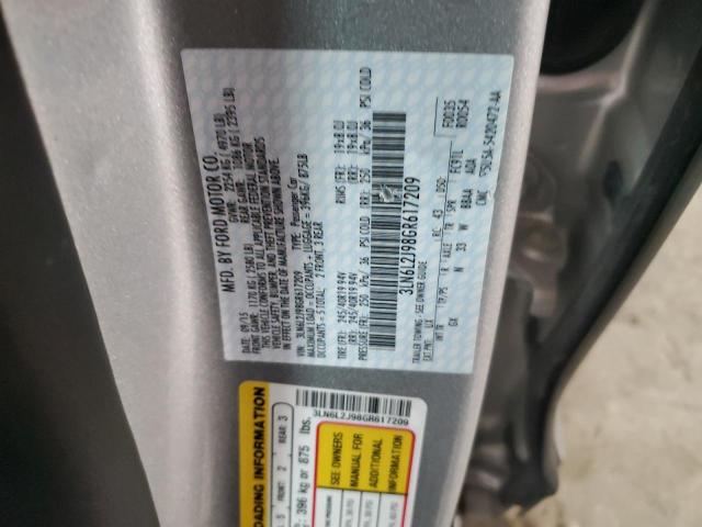 2016 LINCOLN MKZ - 3LN6L2J98GR617209