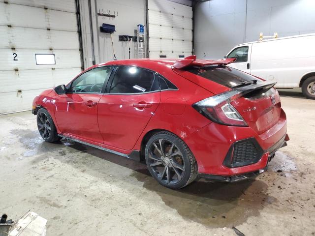 Vin: shhfk7g48ju305284, lot: 47610895, honda civic sport 20182