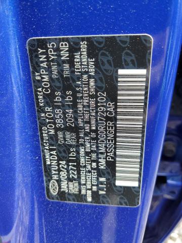 2024 HYUNDAI ELANTRA SE - KMHLM4DG0RU729102