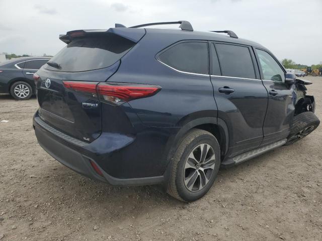 Vin: 5tdgarah3ms508017, lot: 50336575, toyota highlander hybrid xle 20213