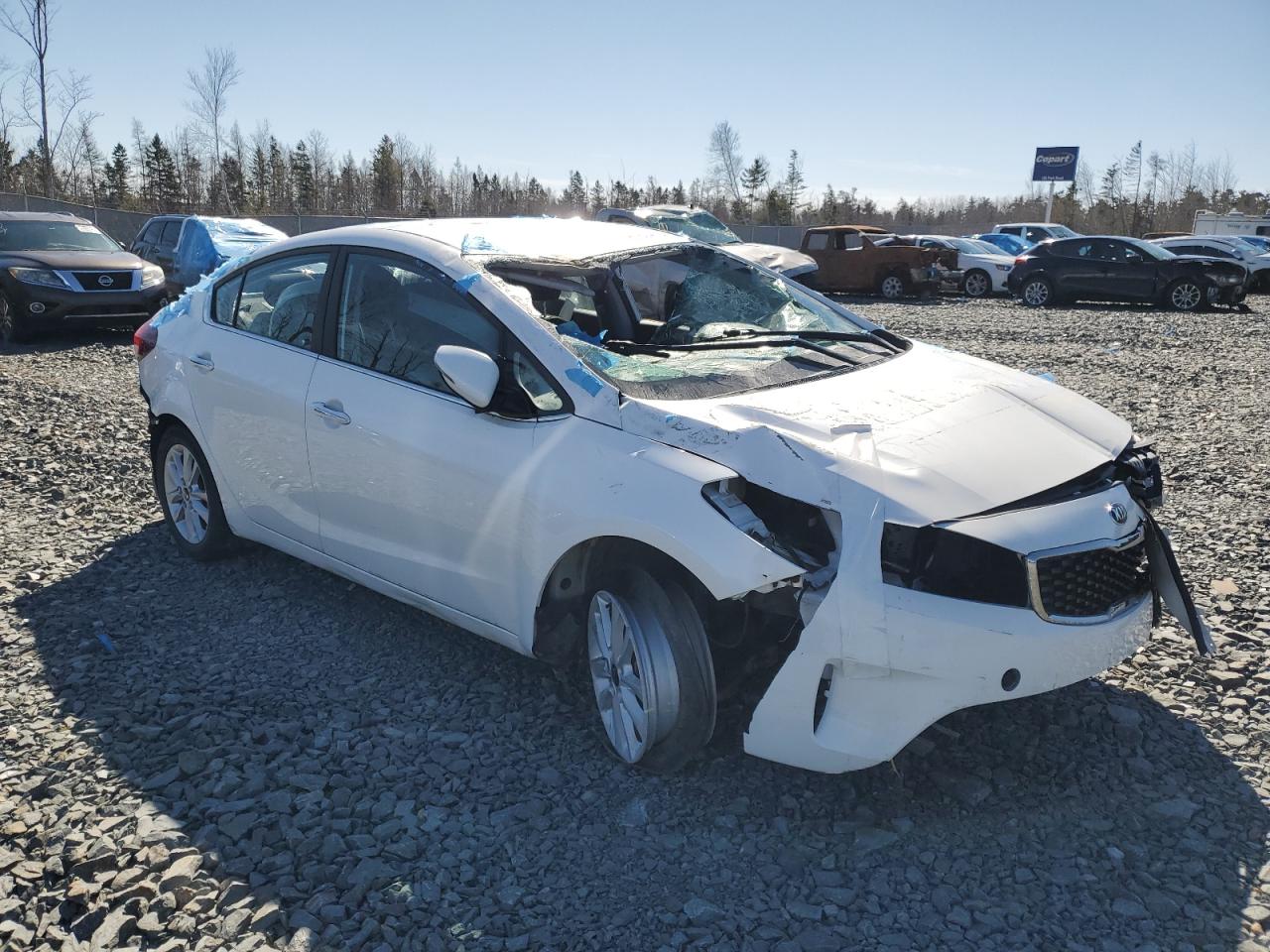 3KPFL4A84HE118326 KIA FORTE EX 2017
