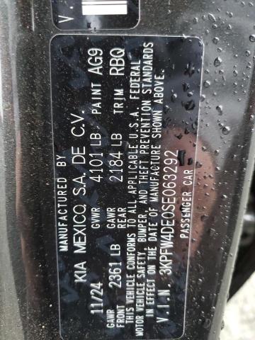 2025 KIA K4 GT LINE - 3KPFW4DE0SE063292