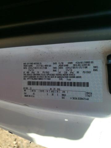 2021 FORD F250 SUPER - 1FT7X2B61MEC11160
