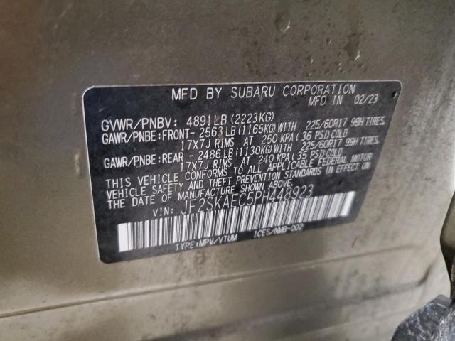 2023 SUBARU FORESTER P - JF2SKAEC5PH448923