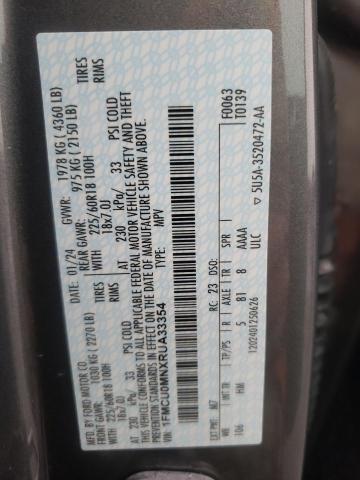 2024 FORD ESCAPE ST - 1FMCU0MNXRUA33354
