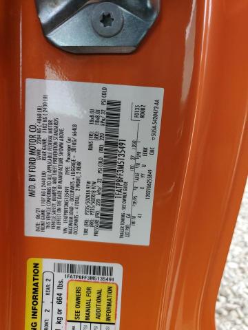 2021 FORD MUSTANG GT - 1FATP8FF3M5135491