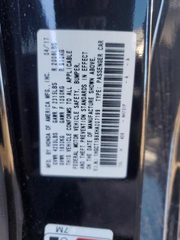 2017 HONDA ACCORD EXL - 1HGCT1B8XHA007199