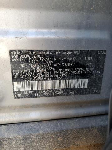 2021 TOYOTA RAV4 LE - 2T3H1RFV8MC124009