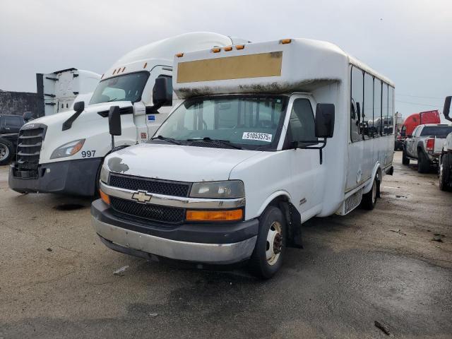 CHEVROLET EXPRESS G4 2011 white cutaway diesel 1GB6G5BL7B1112502 photo #3
