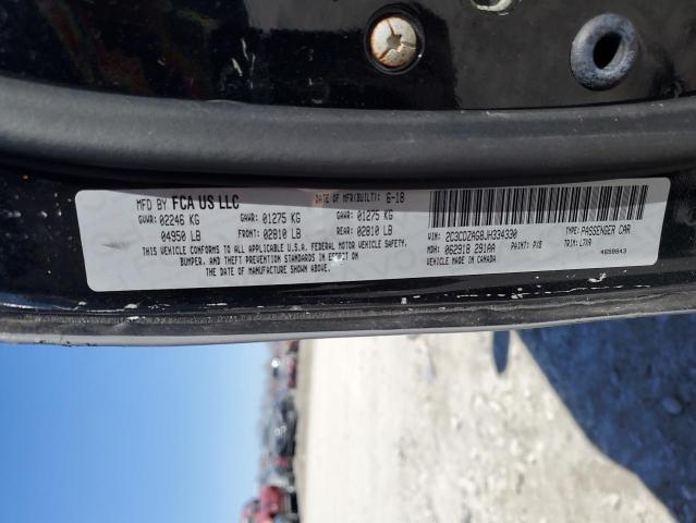 2018 DODGE CHALLENGER - 2C3CDZAG8JH334330