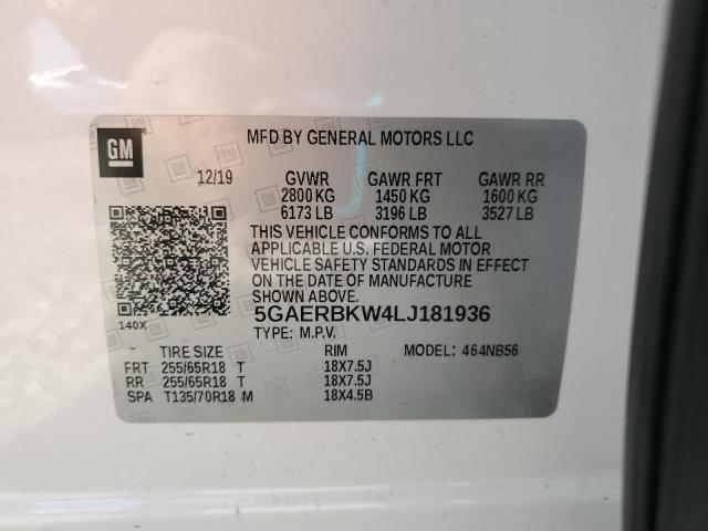 2020 BUICK ENCLAVE ES - 5GAERBKW4LJ181936