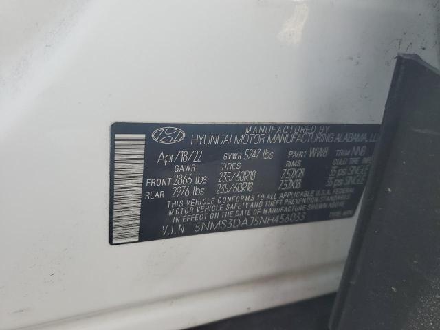 2022 HYUNDAI SANTA FE S - 5NMS3DAJ5NH456033
