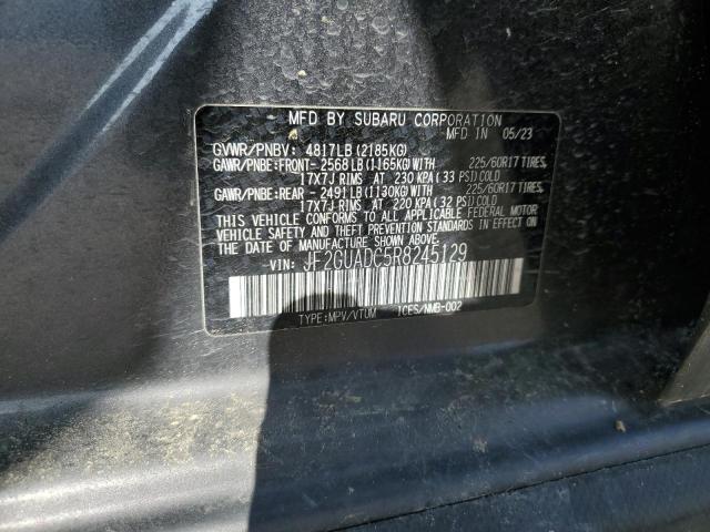 2024 SUBARU CROSSTREK - JF2GUADC5R8245129