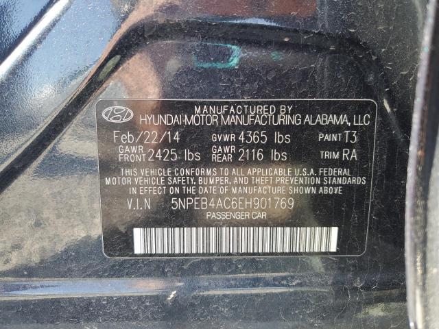 2014 HYUNDAI SONATA GLS - 5NPEB4AC6EH901769