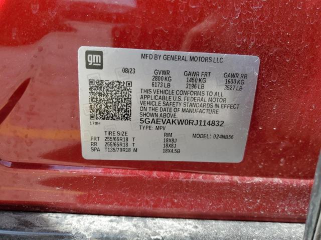 2024 BUICK ENCLAVE ES 5GAEVAKW0RJ114832