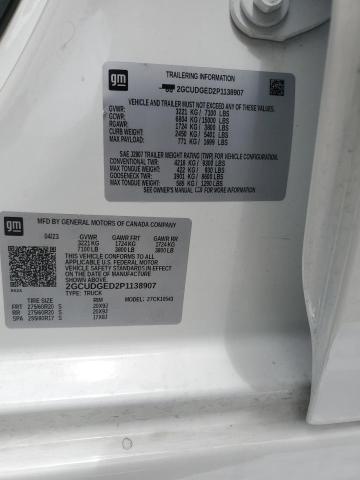 2023 CHEVROLET SILVERADO - 2GCUDGED2P1138907