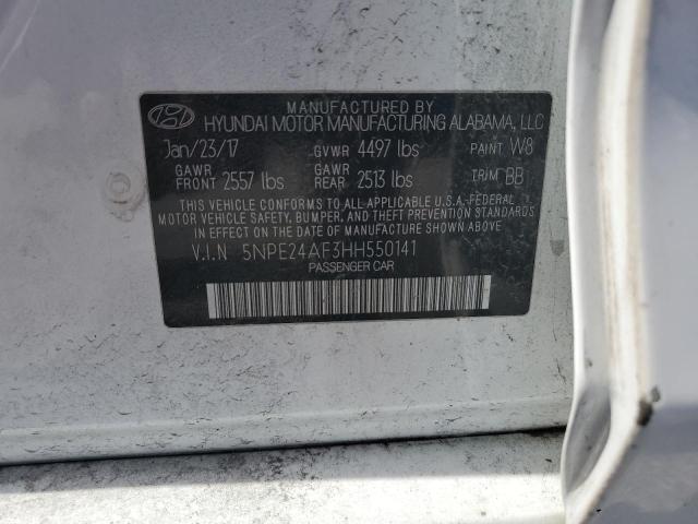 2017 HYUNDAI SONATA SE - 5NPE24AF3HH550141