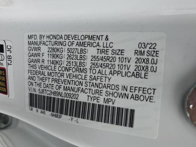 2022 ACURA RDX A-SPEC - 5J8TC2H89NL009202