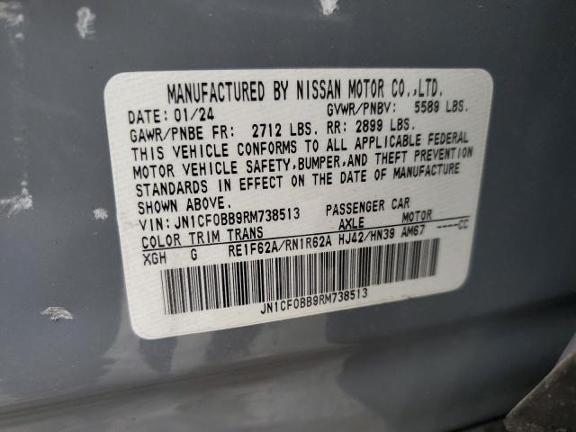2024 NISSAN ARIYA ENGA JN1CF0BB9RM738513