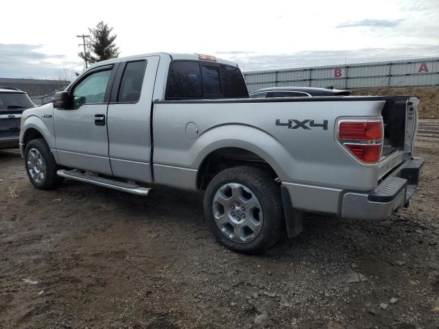 FORD F150 SUPER 2010 silver 4dr ext gas 1FTEX1E89AFC48171 photo #3