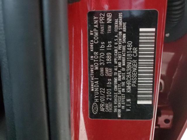 2022 HYUNDAI VENUE SEL - KMHRC8A38NU181480