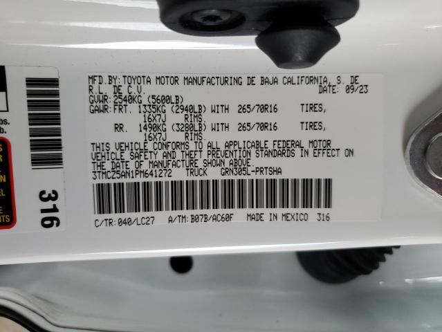 2023 TOYOTA TACOMA DOU - 3TMCZ5AN1PM641272