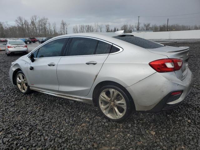 CHEVROLET CRUZE PREM 2016 silver  gas 1G1BG5SM7G7248936 photo #3