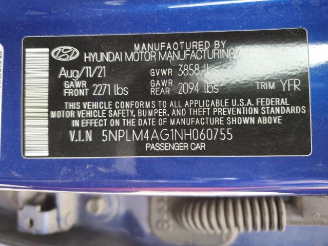 2022 HYUNDAI ELANTRA SE - 5NPLM4AG1NH060755