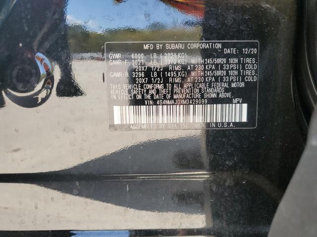 2021 SUBARU ASCENT LIM - 4S4WMAJDXM3429099