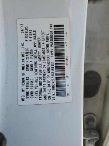 2016 HONDA ACCORD LX - 1HGCR2F38GA198901