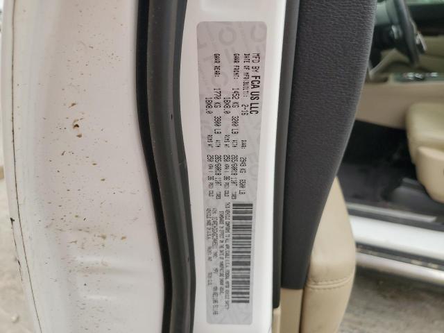 2016 DODGE DURANGO LI - 1C4RDHDGXGC340511