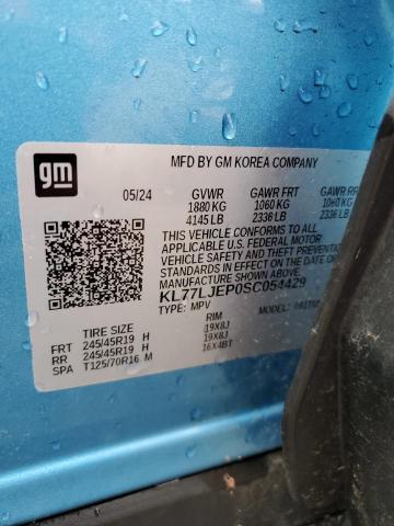 2025 CHEVROLET TRAX 2RS - KL77LJEP0SC054429