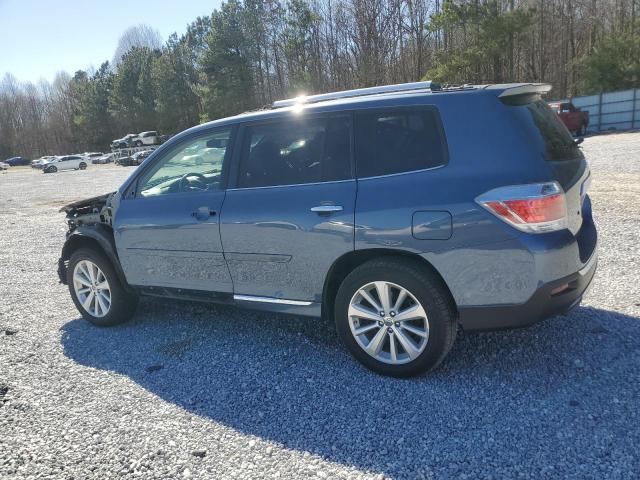 Vin: jtedc3eh7d2017862, lot: 48812275, toyota highlander hybrid limited 20132