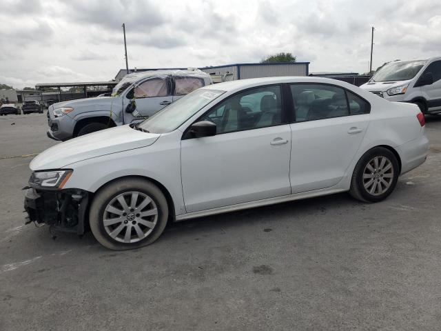 VOLKSWAGEN JETTA SPOR 2016 white  gas 3VWB17AJXGM406927 photo #1