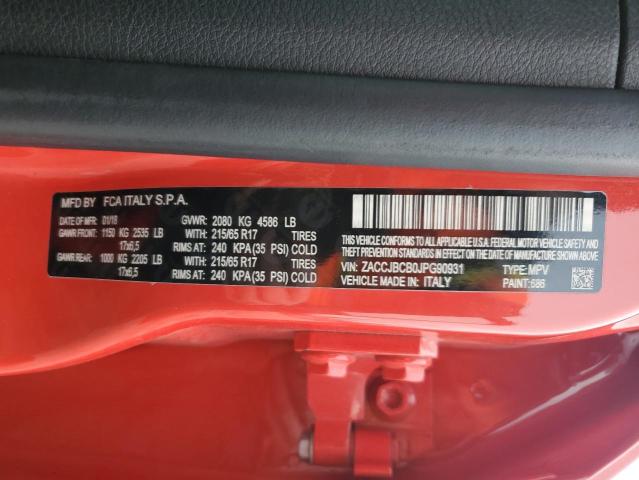 2018 JEEP RENEGADE T - ZACCJBCB0JPG90931