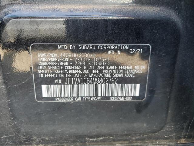 2021 SUBARU WRX PREMIU - JF1VA1C64M9802762