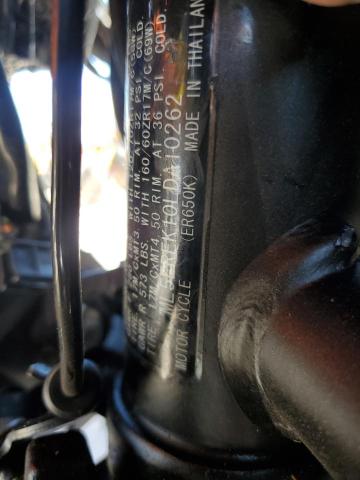 2020 KAWASAKI ER650 K ML5EREK10LDA10262