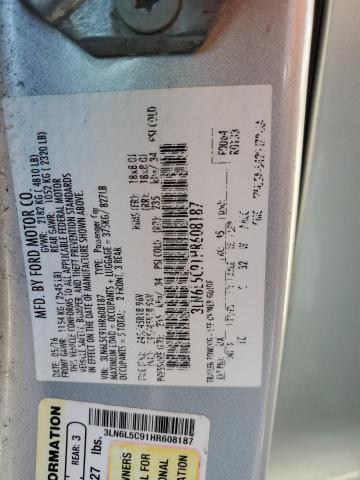 2017 LINCOLN MKZ SELECT 3LN6L5C91HR608187