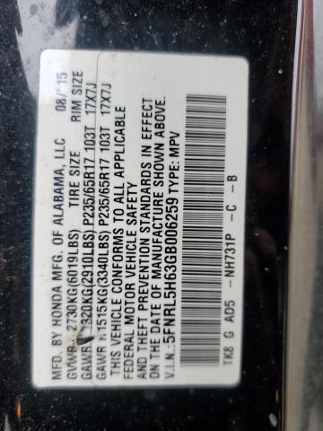 2016 HONDA ODYSSEY EX - 5FNRL5H63GB006259