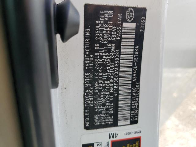 2010 TOYOTA CAMRY BASE - 4T1BF3EK3AU558384