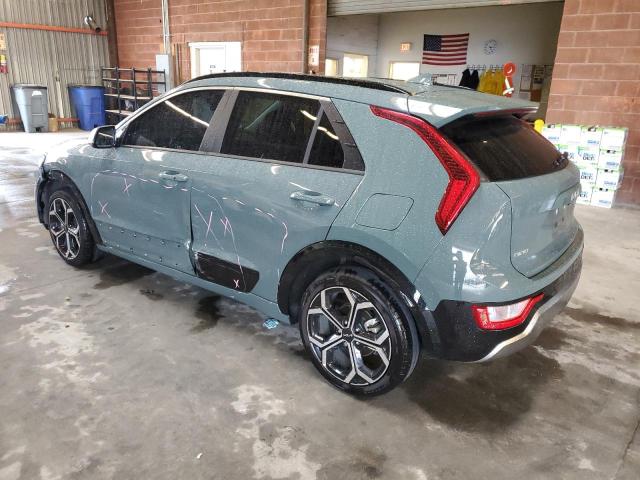 KIA NIRO EX 2023 teal  hybrid engine KNDCR3LE5P5080615 photo #3