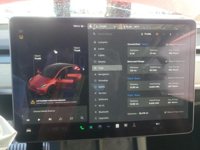 2021 TESLA MODEL Y - 5YJYGDEF8MF276050