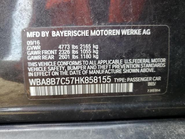 2017 BMW 340 XI - WBA8B7C57HK858155