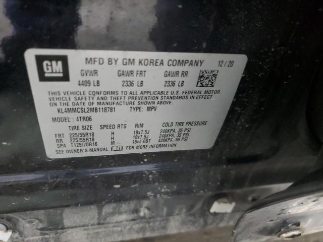 2021 BUICK ENCORE GX - KL4MMCSL2MB118781
