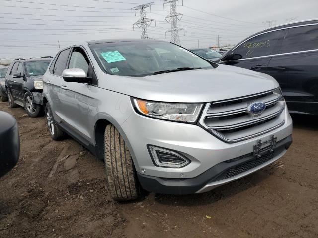Vin: 2fmpk4k94hbc08724, lot: 48015375, ford edge titanium 20174